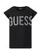 Guess Tricou pentru copii Negru