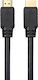 Powertech HDMI 1.4 High Speed 1080p 120Hz Cable HDMI male - HDMI male 1.5m Μαύρο