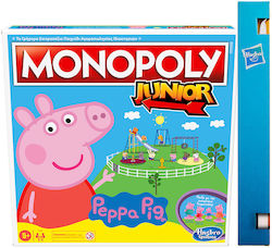 Παιχνιδολαμπάδα Peppa Pig Monopoly Peppa Junior για 5+ Ετών Hasbro