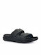 Flip Flops In Sandal Style In Black Colour