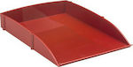 Osco Plastic Office Tray Red 0478