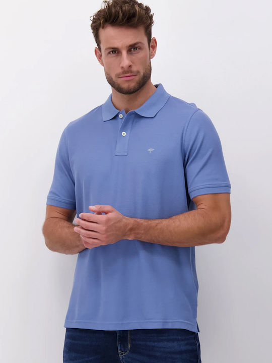 Fynch Hatton Polo T-shirt Μπλε