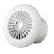 AirRoxy Arid Επιτοίχιος Εξαεριστήρας 100mm Λευκός
