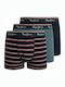 Herren Boxershorts Mehrfarbig mit Mustern 3Packung