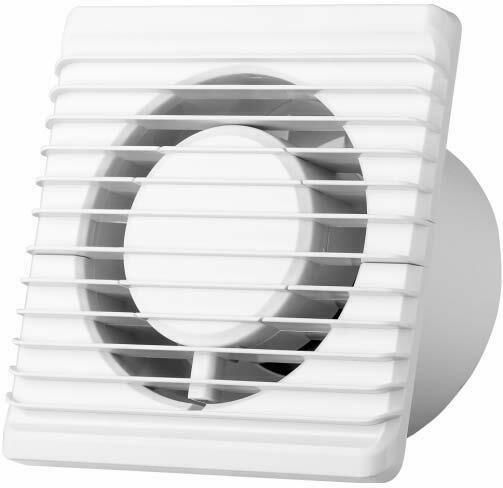 AirRoxy Planet Energy Επιτοίχιος Εξαεριστήρας 120mm Λευκός