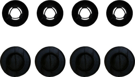 Rezaw Plast Πλαστικά Κλιπ Αυτοκινήτου 4τμχ