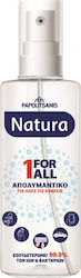 Papoutsanis 1 For All Απολυμαντικό για Όλες τις Χρήσεις Lichid dezinfectant Pentru mâini sub formă de spray 200ml Natural