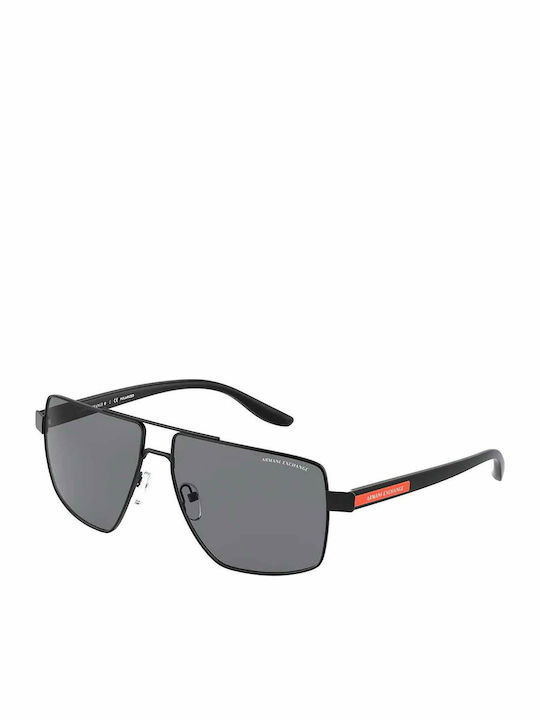 Armani Exchange Ochelari de soare Μαύρα cu Cadru & Negru Lentilă Armani Exchange Ochelari de soare Μαύρα cu Cadru & Negru Lentilă