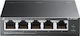TP-LINK TL-SF1005P v2 Unmanaged L2 Switch με 5 Θύρες Ethernet