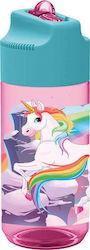 Stor Bottle Unicorn 430ml Pink