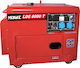 Miyake LDE8000T Leise Generators Erdöl mit Kickstart, Rädern und maximaler Leistung 8kVA