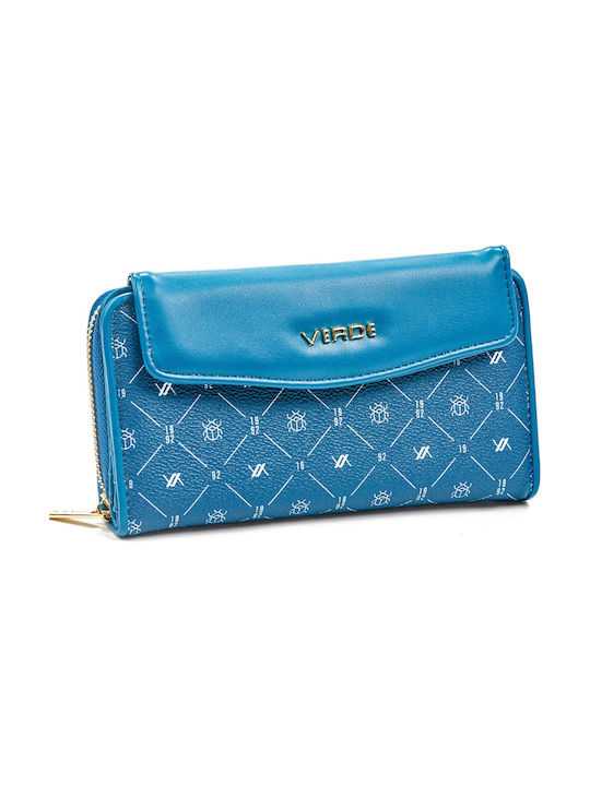 Verde Large Women's Wallet Blue