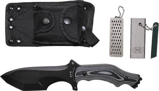 MFH Operation Kodiak Micarta Нож Survival Черен в Калъф