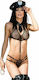 Chilirose Erotic Police Set Black