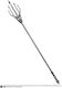 Justice Justice League Aquaman Trident Replica Weapon Length 186cm