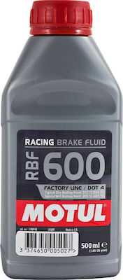 Motul RBF 600 Dot 4 Lichid de frână Fluide de frână pentru curse 500ml