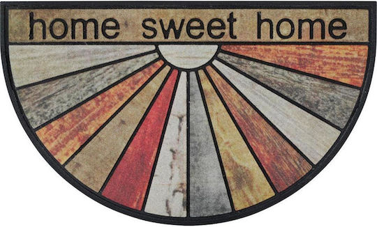 Праг за вход Правоъгълена Home Sweet Home Многоцветен 45x75бр