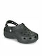 Crocs Classic Platform Clog Non-Slip Clogs Black 206750-001