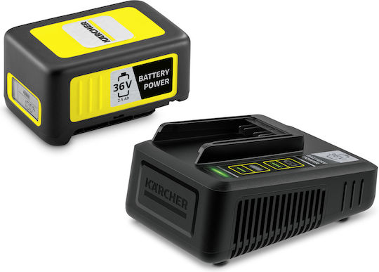 Karcher Batterie-Set Kapazität 2.5Ah 36V mit Ladegerät