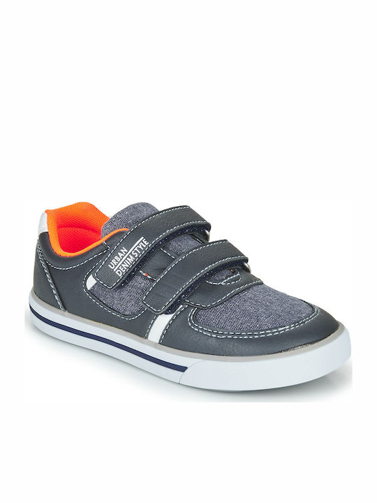 Chicco Frederic Kids Sneakers with Scratch Gray