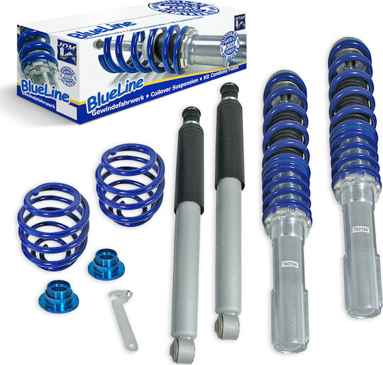 JOM Blueline Set Suspensions Adjustable 4pcs for Opel Corsa 1993-2001
