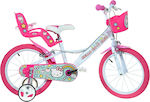 Dino Bikes Hello Kitty 2 16" Bicicletă pentru copii Bicicletă BMX Roz