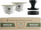 Waycap Wiederbefüllbare Kapseln Basic Kit Edelstahl Kompatibel mit Maschine Dolce Gusto 2Mützen