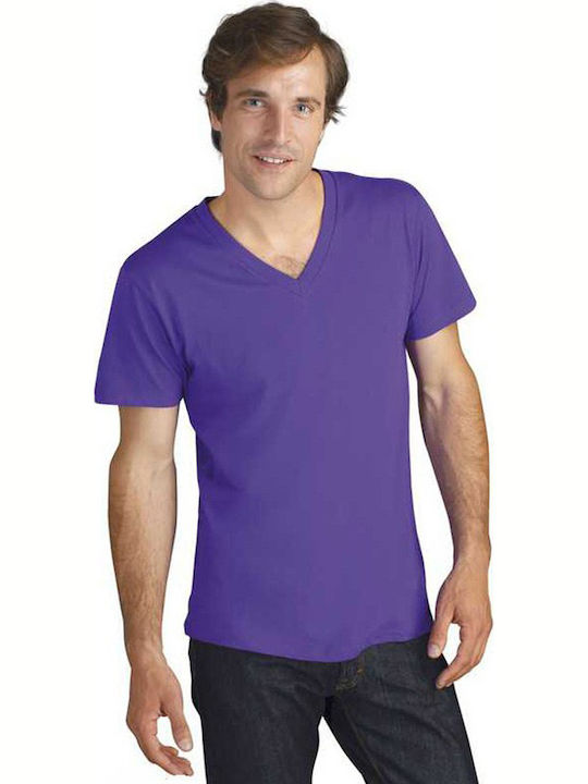 Sol's Master Men's Short Sleeve Promotional T-Shirt Dark Purple