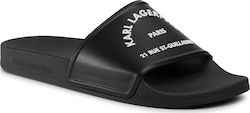 Karl Lagerfeld Slides Black Karl Lagerfeld Slides Black