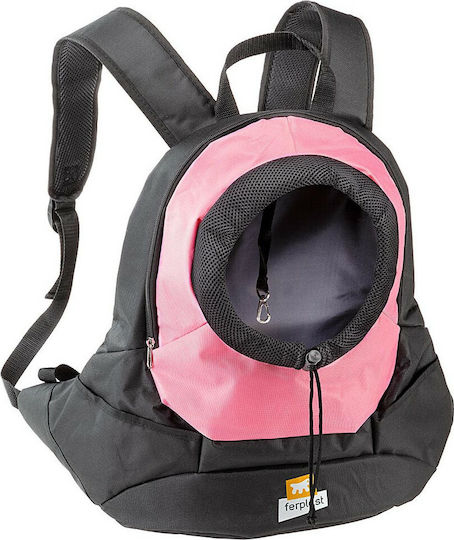 Ferplast Kangoo Dog/Cat Carrying Pink Backpack for 8kg Pets L41.5xW20xH43cm