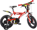 Dino Bikes Pro Cross 14" Bicicletă pentru copii Bicicletă BMX Roșu