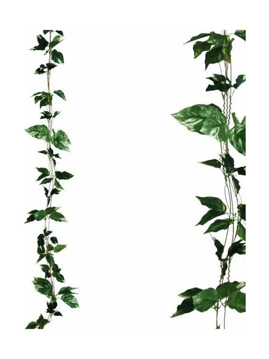 Marhome Hanging Artificial Plant Devil's Ivy Bicolour 270cm 1pcs