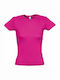 Sol's Miss Werbe-T-Shirt in Fuchsie Farbe