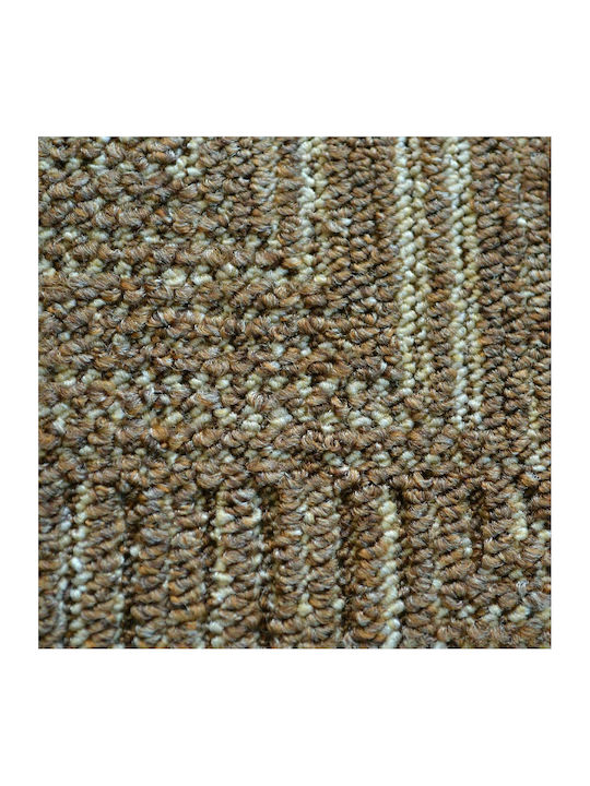 Nikotex Carpets Μοκέτα Polar Kαστανό Kρεμ 133x190cm