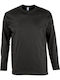 Sol's Monarch Men's Long Sleeve Promotional Blouse Black