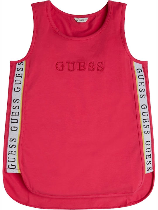 Guess Kinder Shirt Ärmellos Fuchsie