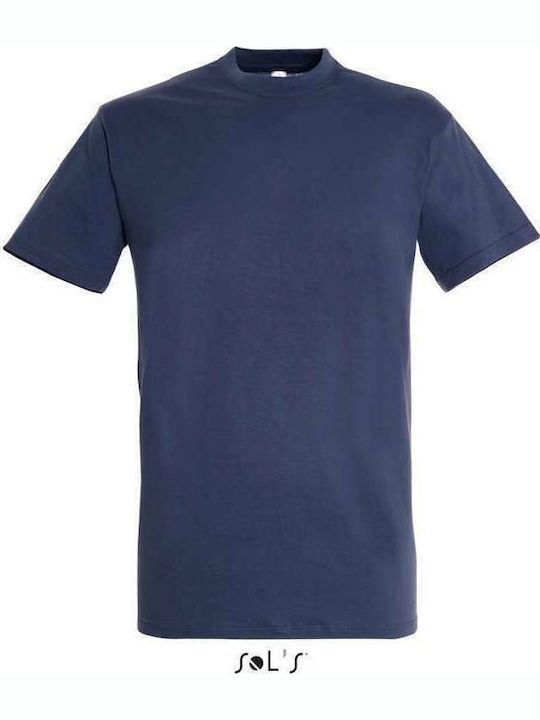 Sol's Regent Men's Short Sleeve Promotional T-Shirt Denim