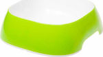 Ferplast Glam Πλαστικό Μπολ Φαγητού & Νερού για Σκύλο Medium Acid σε Πράσινο χρώμα 750ml