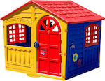 Fun Baby Plastic Kids Playhouse Multicolour Dream House Benetone 140x111x113cm