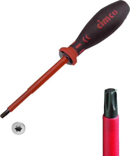 Cimco Κατσαβίδι Ηλεκτρολόγου 1000V Torx Μεγέθους T25x100mm