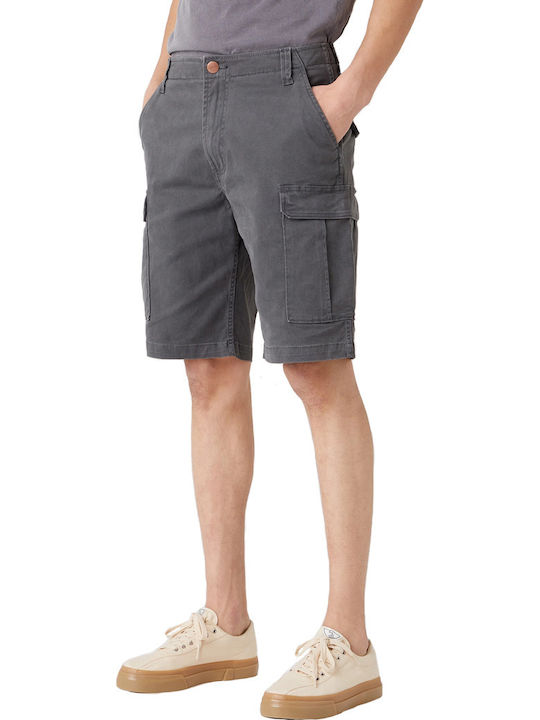 Wrangler Casey Ανδρική Βερμούδα Cargo Γκρι