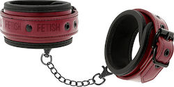 Fetish Submissive Ankle Cuffs Vegan Leather Căt...