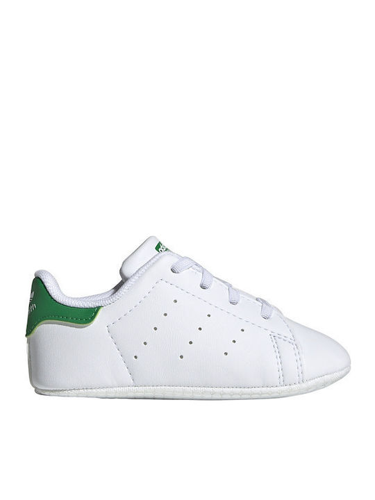 adidas Βρεφικά Sneakers Αγκαλιάς Λευκά Stan Smith