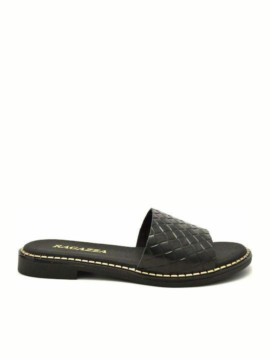 Ragazza Women's Flat Sandals Anatomic in Black ...