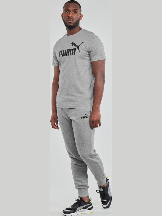 PUMA Essentials Αθλητικό T-shirt Γκρι