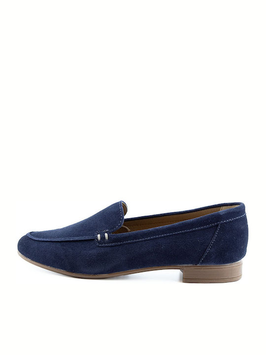 Ragazza Γυναικεία Loafers σε Navy Μπλε Χρώμα