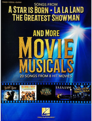 Hal Leonard Songs From a Star is Born - the Greatest Showman, LA LA LAND and More pentru Chitara / Pian / Voce