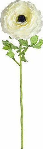 Ramură Decorativă Artificială Buttercup Ecru 53cm JK Home Decoration