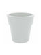 Viomes Linea 881 Flower Pot 25x34cm in White Color