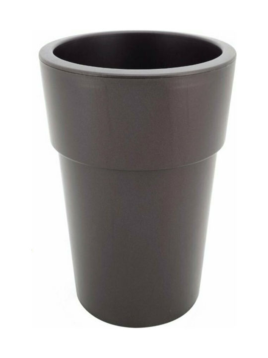 Viomes Linea 882 Flower Pot 30x41cm in Gray Color